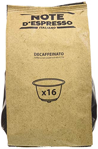 Note D'Espresso Cápsulas de Café Descafeinado - 48 x 7 g, Total: 336 g