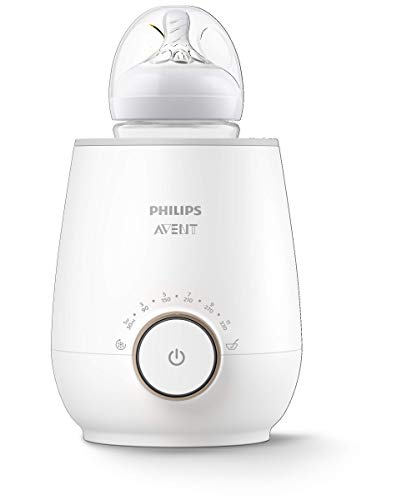 Philips Avent SCF358/00- Calienta biberones rápido, función de descongelación, calienta leche y recipientes de comida para bebés