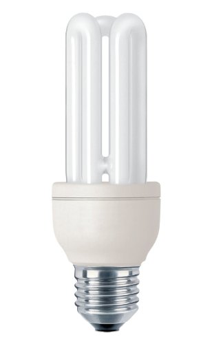 Philips Genie Bombilla de tubo de bajo consumo 8727900827354 - Lámpara (14 W, E27, De U, A, 10000 h, 810 lm)
