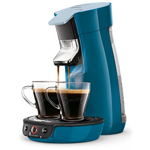 Philips hd6563/71 Senseo Viva cafetera MONODOSIS de café, 0.9 liters, azul pato