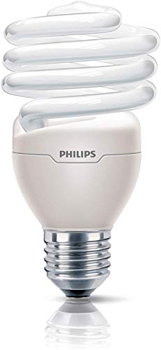 Philips Lighting Bombilla tornado, E27, bajo consumo, 23 W