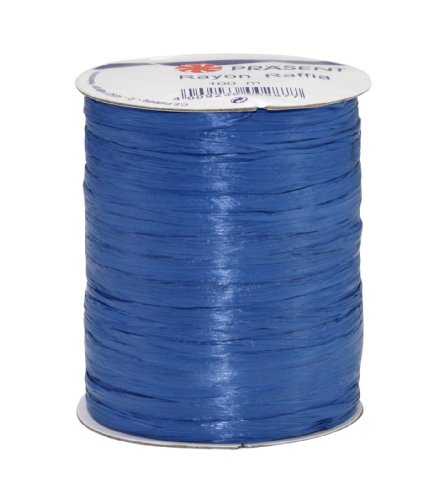 Präsent C.E. Pattberg Bobina de cordón (rayón, 100 m), Color Azul