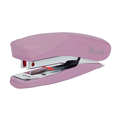 REXEL 2104380 - Grapadora modelo BAMBI + caja de grapas (en blister) color lila