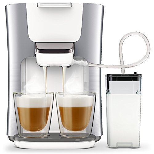Senseo HD6574/20 - Cafetera (Independiente, Máquina de café en cápsulas, 1 L, Dosis de café, 2650 W, Perlado, Plata)
