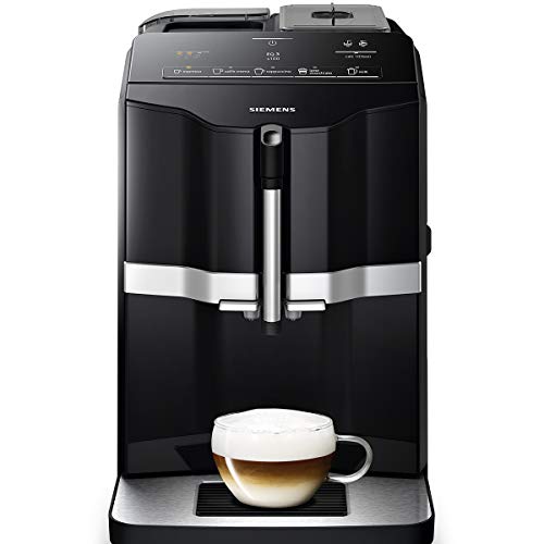 Siemens TI351209RW Cafetera Espresso Superautomática, EQ.300, 1300 W, 1.4 litros, Plástico, Negro