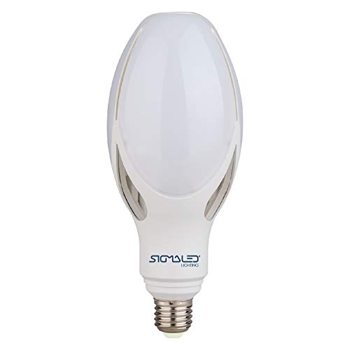 SIGMALED LIGHTING Bombilla LED E27 ED90 30 W, bombilla LED E27 luz cálida 2800 K, 3300 lúmenes equivalente a 210 W tradicionales o 85 W de bajo consumo, clase de eficiencia energética A+