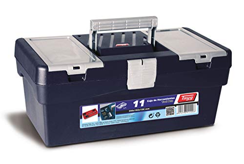 Tayg Caja herramientas plástico n. 11, azul, 356 x 192 x 150 mm