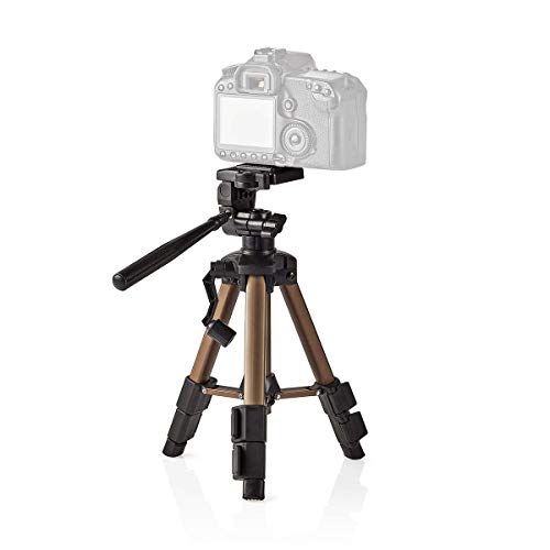 TronicXL Trípode de mesa de 30 a 60 cm para cámara réflex digital cámara web compatible con Logitech Samsung Sony Nikon y Canon trípode de mesa cabezal panorámico con manivela para streaming