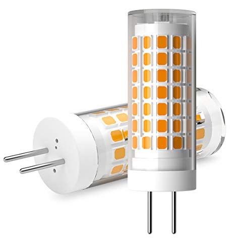Ymm Bombilla LED G6.35 GY6.35 de 6 W, alta luminosidad, equivalente a bombilla halógena de 75 W, 90 V-230 V, luz blanca cálida, 3000 K (2 unidades) [Clase energética A+]