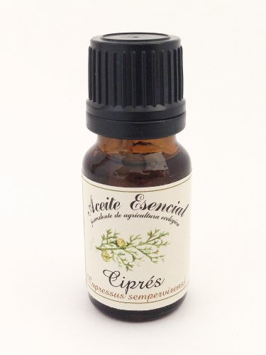 Aceite esencial ecológico de Ciprés (Cupressus sempervirens). 12 ml.