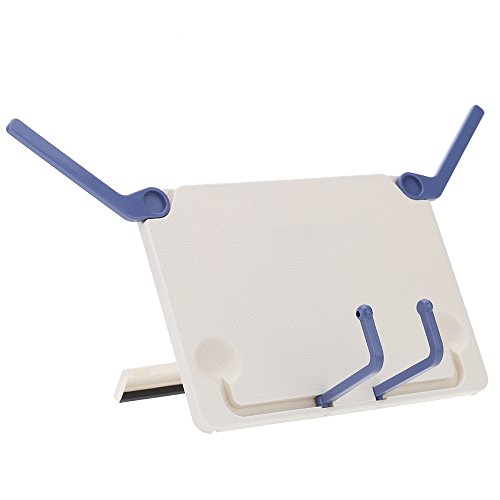 Andoer® Sujetalibros Atril de Pie Bookholder Marco Portable Plegable para iPad Laptop Partitura de Música Tablatura Libro de Cocina Lectura