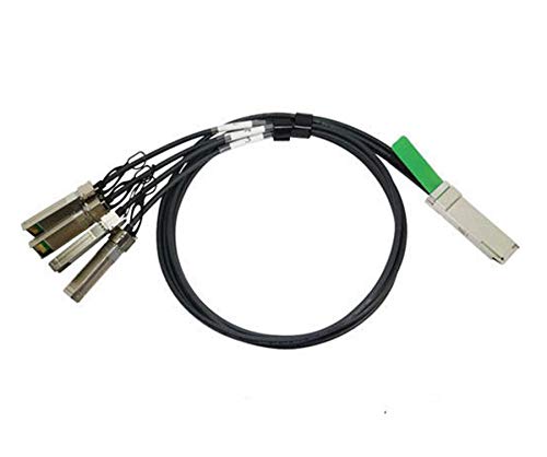 Cable de desconexión de Cobre para IBM BNT BN-QS-SP-CBL-1M Compatible con 40G QSFP+ a 4 x 10 G