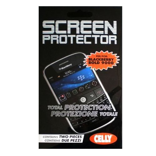Celly Screen Protector Blackberry 9000 2 Pieza(s) - Protector de Pantalla (Blackberry 9000, 2 Pieza(s))