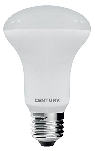 Century LR63-082730 - Reflector LED, casquillo E27, 8 W, 3000 K, 806 lm, plástico, blanco