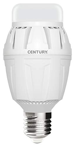 CENTURY MAXIMA - Lámpara LED (70 W, E40, A+, 7000 lm, 30000 h, Blanco frío)