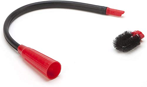 Cepillo para radiadores con boquilla universal de diametro 30-36 mm extra largo y flexible.