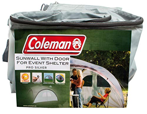 Coleman Event Shelter Pro XL Panel Lateral con Ventanas y Puerta para Carpa, Alta Protección Solar 50+, Impermeable, 4.5 x 4.5 m