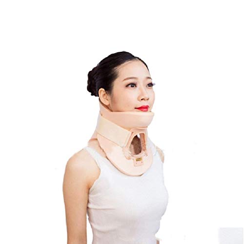 Corrector de Postura Soporte Cervical de Espuma Dura / Inmovilizador de Cuello Posterior a la cirugía / Corrector de Postura de la Cabeza del Cuello para aliviar el Dolor Terapia médica (Tamaño: PE