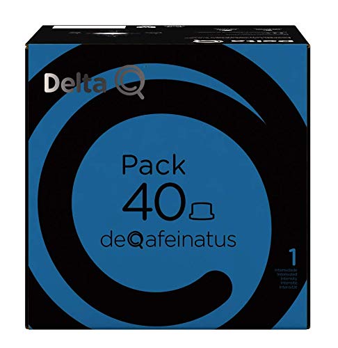 Delta Q Pack 40 Deqafeinatus - 40 Cápsulas De Café - Descafeinado, Caramelo