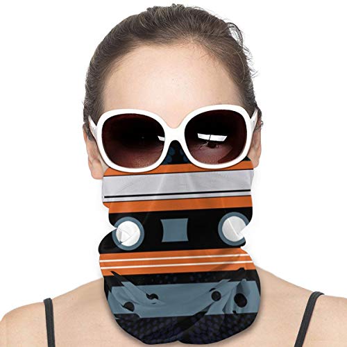 Diseño de cinta de casete resistente al viento protector de cara multiuso para la cabeza, pasamontañas para el cuello
