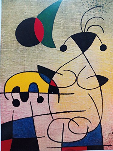 Ediciones BLOK 42 x 45 cms Art Poster Print Affiches Kunstdruck Lámina Arte. Joan Miró