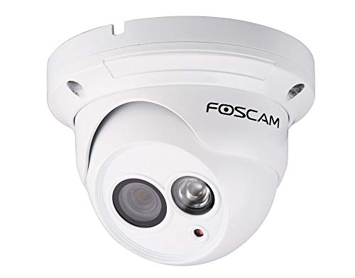Foscam FI9853EP - Cámara IP (720p HD, P2P, 30 fps), Color Blanco