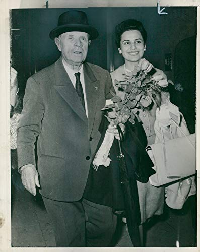 Fotomax Foto Vintage de Cellist Pablo Casals con su Esposa Marta en Berlín