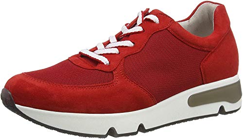 Gabor Shoes Comfort Basic, Zapatillas Mujer, Rojo (Flame (Car) 48), 40 EU