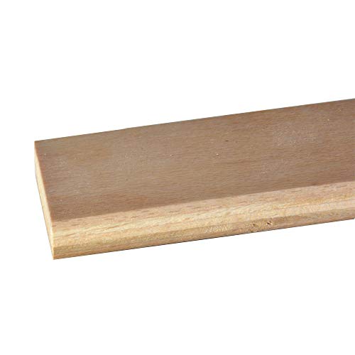 Generico Listones curvados (láminas) de madera de haya - Kit de 3 unidades - Beige (89, 3.8)