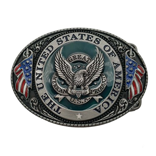 Hebilla de cinturón Great America Product Eagle USA Belt Buckle