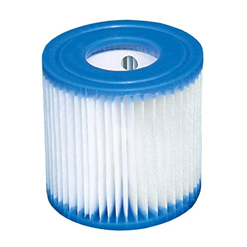 Intex 6 cartuchos de filtros 29007 para piscina Quick Up, cartuchos de filtro, filtro de repuesto