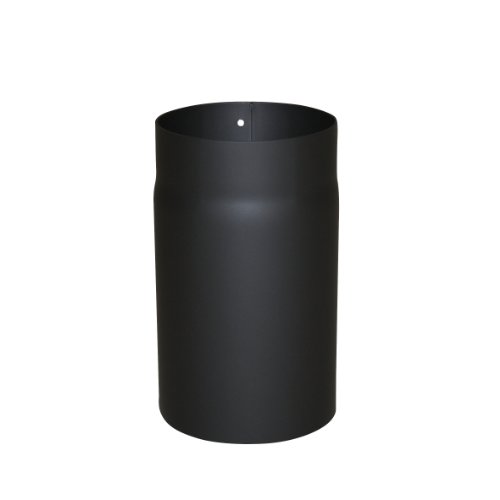 Kamino - Flam – Tubo para chimenea y estufa de leña, Conducto de humos –  resistente a altas temperaturas, Negro, Ø 150 mm/longitud 250 mm