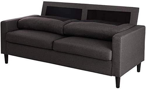 Koyh 3 sofá, sofá de la Esquina Moderno y Minimalista con Chaise Longue, L - 3 Sofá,A
