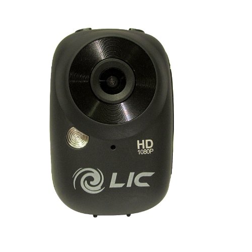 Liquid Image EGO 727 - Videocámara deportiva de 12 Mp (vídeo Full HD, zoom óptico 1x, HDMI), negro [importado]