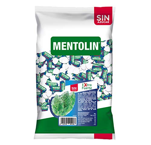 Mentolín - Extra Fuerte Caramelo Balsámico sin Azúcar, 1000 g