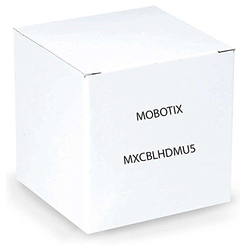 Mobotix MX-CBL-HD-MU-5 Cable para cámara fotográfica 5 m Negro - Cable para cámaras fotográficas (5 m, Negro, Male Connector/Male Connector, Mini USB)