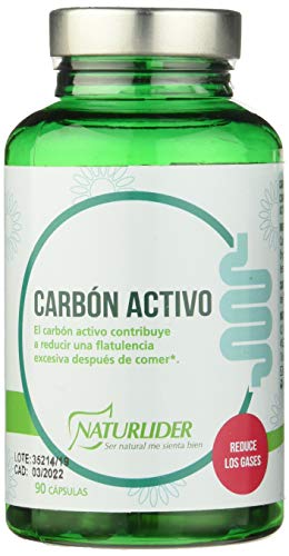 Naturlider Carbón Activo Vegetal 500 mg - 90 Cápsulas