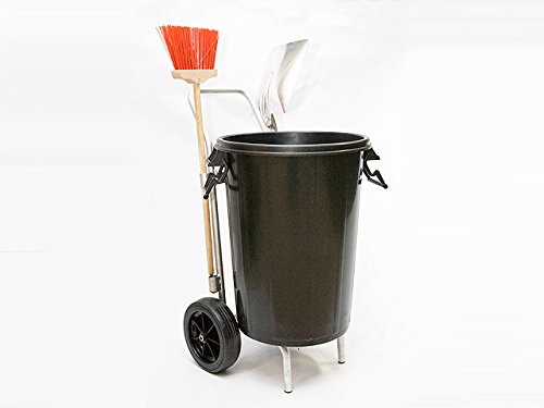 Náyade System Street Cleaning Cart-ECO - Carro de limpieza viaria + cubo y tapa 100 Lt.