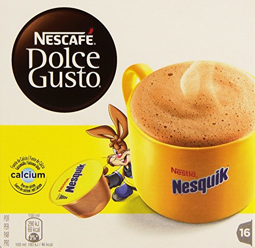 Nescafé Dolce Gusto - Nesquik - Pack 3 x 16 cápsulas