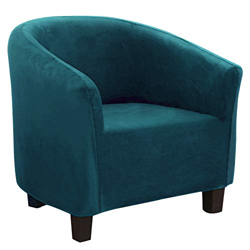 NIBESSER - Funda de sofá de terciopelo extensible para sofá Chesterfield elástica modelo Tullsta