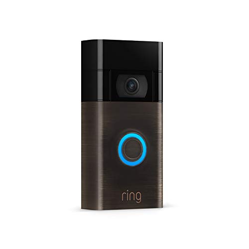 Nuevo Ring Video Doorbell | Vídeo HD 1080p, detección de movimiento avanzada e instalación fácil (2. Gen)