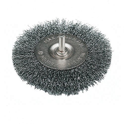 Silverline PB01 - Cepillo circular de acero ondulado (75 mm)
