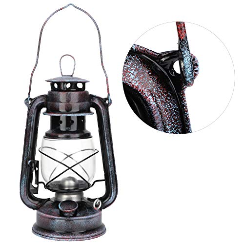 Storm Lantern Hurricane Lantern Lamp Lámpara de keroseno de estilo vintage Lámpara de aceite clásica retro Kerosene Citronella