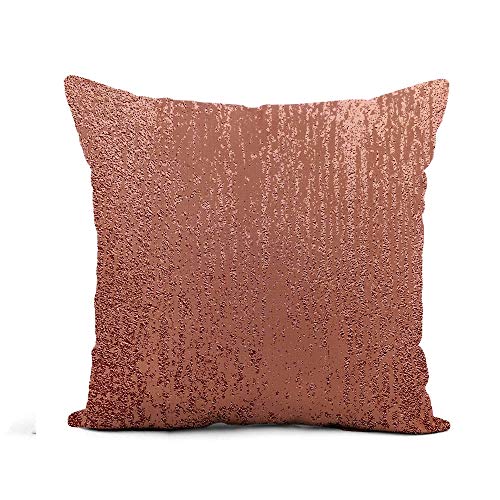 Throw Pillow Cover Gold Glossy Rose Quartz Pattern Abstract Shiny Luxury Sparkling Funda de Almohada Decoración para el hogar Funda de Almohada de Lino de algodón Cuadrada Funda de cojín