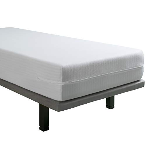 Tural – Funda de colchón de Cuna Extra elástica y Resistente. Cierre con Cremallera. Talla 60x120cm