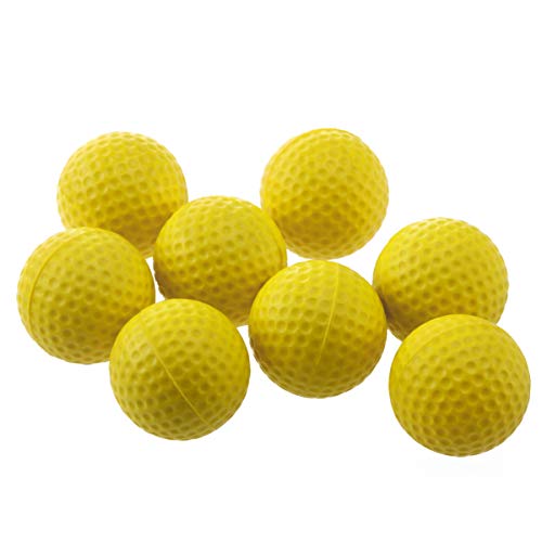 WINOMO Pack de 18 Pelotas de Golf de gomaespuma de Golf - Color Amarillo
