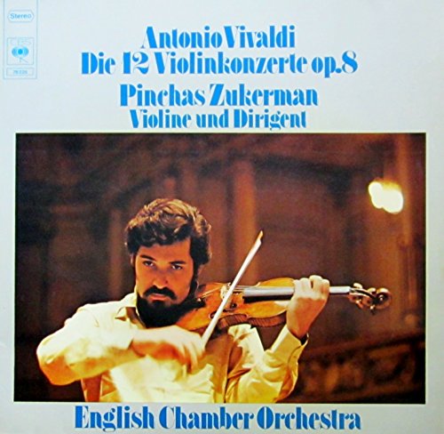 Antonio Vivaldi - Pinchas Zukerman, English Chamber Orchestra - Die 12 Violinkonzerte Op. 8 - CBS - 78 225