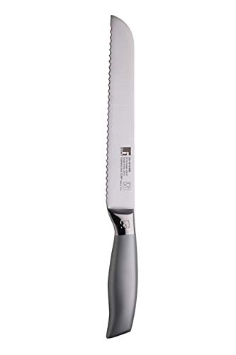 Bergner Cuchillo para Pan de Acero Inoxidable, 20 cm