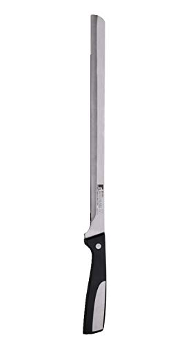 Bergner Resa - Cuchillo jamonero de acero inoxidable, 28 cm