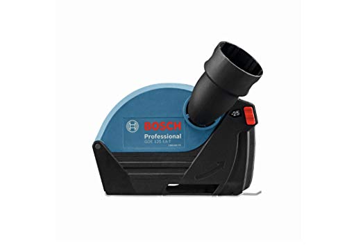 Bosch Professional GDE 125 EA-T - Caperuza de aspiración (para amoladora Ø disco 125 mm, cierre rápido)